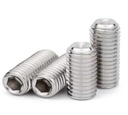 3 Pcs M14-2x20mm Hex Socket Head Cup Point Set Screws, Allen Head Grub Screw, Internal Hex Drive Headless Set Screw, 304 Stainless Steel,for Bathroom Fixtures, Door Knobs, Faucets, Plumbing