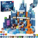 Magnetic Blocks - 100 PCS Magnetic Building Blocks - Magnet Cubes Toys Stacking,STEM Montessori Sensory Toys for 3+ Year Old Boys & Girls Birthday Gifts