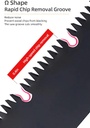 Folding Saw, Compact Design 10 Inch Blade Hand Saw for Wood Camping, Dry Wood Pruning Saw with Hard Teeth, Quality SK-5 Steel