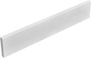 21 in. W x 4 in. H Engineered Stone Sidesplash for Bathroom Vanity Sink Top in Ariston White