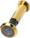 Hidden Security Door Viewer Peephole For Front Door With Privacy Cover Optical Glass Lens With Unobstructed View