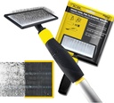 FinXCEL™ HVAC Coil Cleaning Brush | ACME Pole Compatible | 135° Angled Pins | DIY Tool for Tight A/C Coil Spaces | Chemical-Free | Pole Not Included