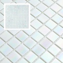 10 Pieces Marble Square Mosaic backsplash Tiles for Bathing Rooms and Exterior Walls, Swimming Pools, etc.