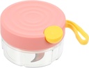 Unomor Garlic Press Replacement Mini Chopper for Garlic Onions Fruits Nuts Manual Food Chopper Simple to Use Compact Easy to Clean