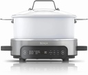 Ninja Foodi PossibleCooker Pro, 6.5-Qt Multi-Cooker with 8-in-1 Versatility, Oven-Safe Pot for Family Meals (White)