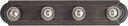 Maxim Essentials 712X 4 Light Vanity Light with Oil Rubbed Bronze Finish