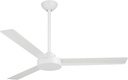 Minka-Aire F524-WHF Roto 52" Ceiling Fan with Wall Control, Flat White