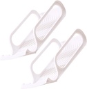 Zerodeko Maximize Space 2pcs Refrigerator Storage Rack Stacking Drink Holder for Soda Can Storage Vegetable Container