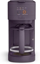 bella VersaBrew 2-in1 Coffee Maker, K-Cup compatible, Brew 3 Sizes Carafes & Single Serve Cups, Dishwasher Safe Reusable Filter & Filter Holder, Iced Coffee Function, 60oz Tank, Plum