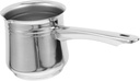 Healifty Stainless Steel Turkish Coffee Pot with Long Spout for Hand Brewed Kettle for Home Kitchen Brewing Easy to Clean Stylish Design for Personal and Group Use