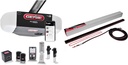 Genie StealthDrive Connect Model 7155-TKV Smartphone-Controlled Ultra-Quiet Strong Belt Drive Garage Door Opener & Garage Door Opener Extension Kit for 5-Piece Belt-Drive Tube Rails, Metallic