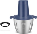 300W Electric Meat Grinder, with Stainless Steel Stir Bowl, with Non-Slip Base, Food Processor for Food Meat Onion Vegetables
