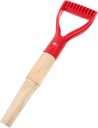 BESPORTBLE Portable Garden Shovel Handle Grip Pole Replacement for Easy Digging Gardening Tool Accessory for Heavy Duty Use and Comfortable Handling