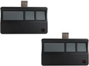 2X Replacement Garage Door Opener Remotes for LiftMaster 91LM, 92LM, 94LM, 96LM, 970LM, 971LM, 972LM, 973LM, 973W, 974LM, Keyless Entry 976LM 390MHz with Red or Orange Learn Button Openers 1997-2005