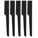 Reciprocating Saw Blade CHENJIN 5PCS 18T Reciprocating Air Body Saw Hacksaw Blades Tools for Metal, Woodcutting, Rubber