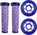 Vacuum Ball Animal 2 Ball Animal 3 Filter Replacement,for Dyson DC41, DC65, DC66, UP13, UP20 UP30 Animal, Multi Ball Upright Vacuum Cleaner,Part # 920769-01&920640-01, 2 Pack