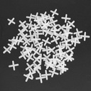 1000 Pieces 1/8" Tile Spacers 3mm Floor Wall Ceramic Tile Spacers