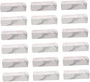 20pcs Macaron Packing Boxes Rectangle Dessert Baking Boxes Window Cupcake for Bakery Catering