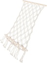 PRETYZOOM Kitchen Woven Storage Bag Rope Fruit Hammock for Vegetables Produce Stylish Hanging Net Basket Hook Versatile Kitchen Organizer