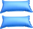 Robelle 4 ft. x 8 ft. 2-Pack Heavy Duty Pool Pillow for Winterizing Above Ground Pools, .22 MM Thick Vinyl, Reinforced Grommets, Winter Pool Pillow