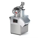 Sammic CA-41 Vegetable Prep Machine, Commercial Food Processor, 1300 lb/hr, 365 RPM Fixed Speed, 1/8" Slicing & Shredding Discs, Continuous Feed Hopper, Stainless Steel, Countertop, 120V
