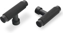 10 Pack Matte Black Kitchen Cabinet Knobs Black Knurled Drawer Knobs Kitchen Hardware