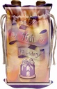 Wine Bag - Ribbon and Cake Happy 76th Birthday Birthday Design