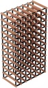Solid Wood Wine Rack Storage Display Holder for Home and Commercial Wine Cellar Outlet Tabletop Wine Holder (6 * 11)