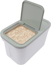 22lbs Rice Dispenser - Food Flour Storage Bins with Lids & Cup BPA Free Kitchen Extra Large Grain Storage Containers Cat/Dog Food Storage Container