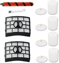 Replacement Brush Roll Filters Compatible with Shark Apex DuoClean AZ1000 AZ1002 AZ1003BRN AX950 AX951 AX952 NV830 NV831 NV835 ZU881 ZU885 Vacuum,Part # 1173FT950,XFF650 and XHF650