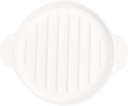 Microwave Bacon Tray with Lid - Silicone Bacon Cooker Pan for Oven and Microwave, Non-Stick Baking Tray for Cooking Bacon, Pizza, Kitchen Cooking Supplies (Round)
